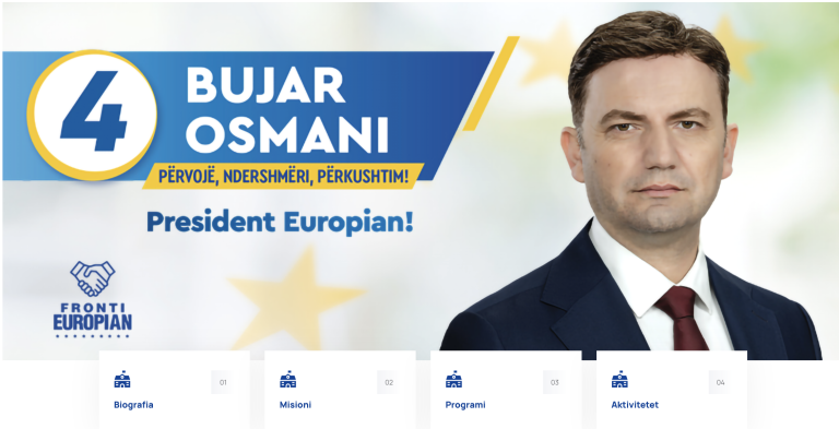 Bujar Osmani – Candidate for President